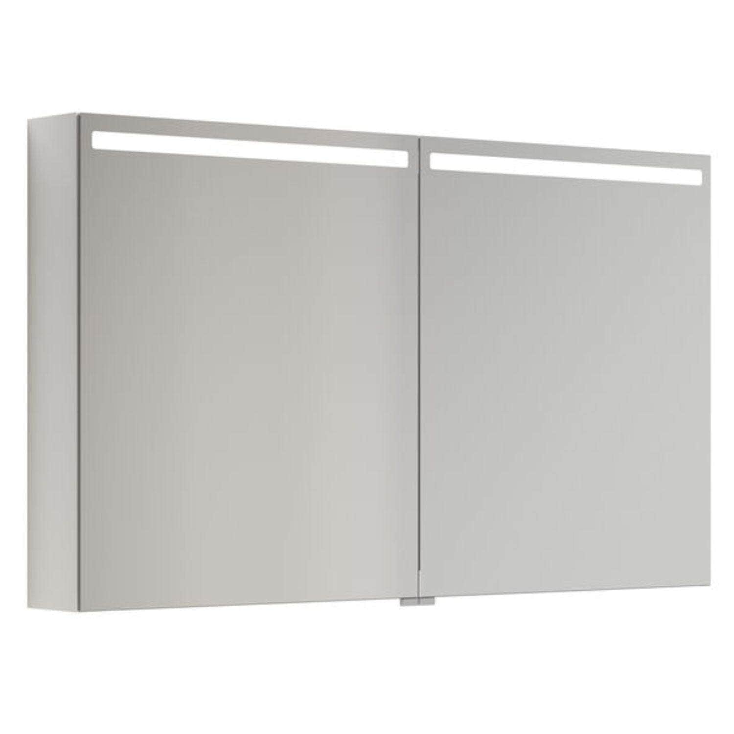 Dansani Mido+ Top Speilskap LED Hvit høyglans / 120cm Dansani Speilskap DA-S512-112