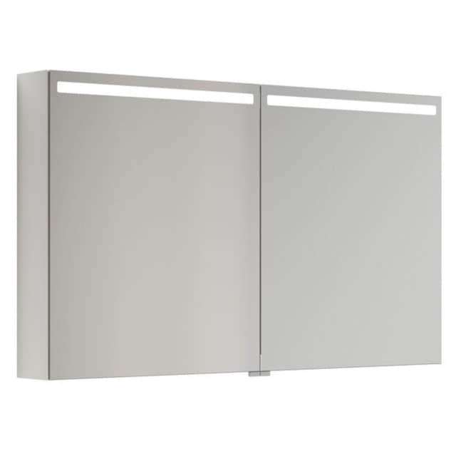 Dansani Mido+ Top Speilskap LED Hvit høyglans / 120cm Dansani Speilskap DA-S512-112