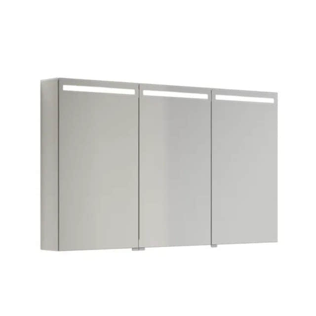 Dansani MIDO+ Top Speilskap LED Hvit matt / 120 cm 3 dører Dansani Speilskap DA-S513-110