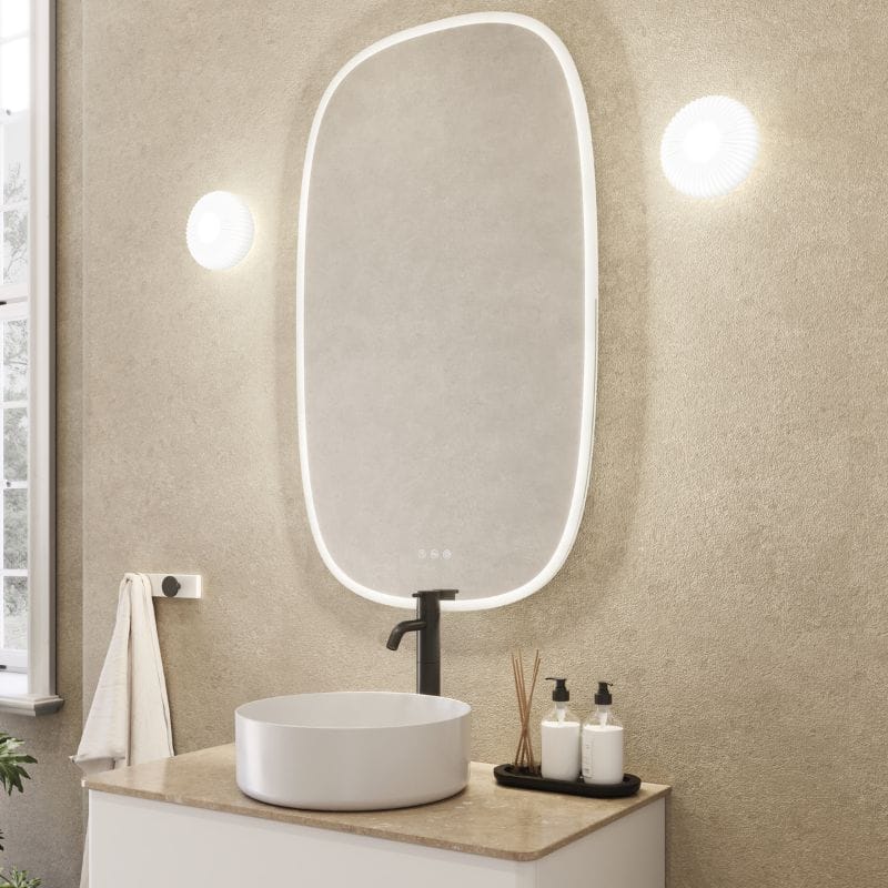 Dansani PLISSÉ Lampe Hvit Dansani Baderomsbelysning DA-190304850