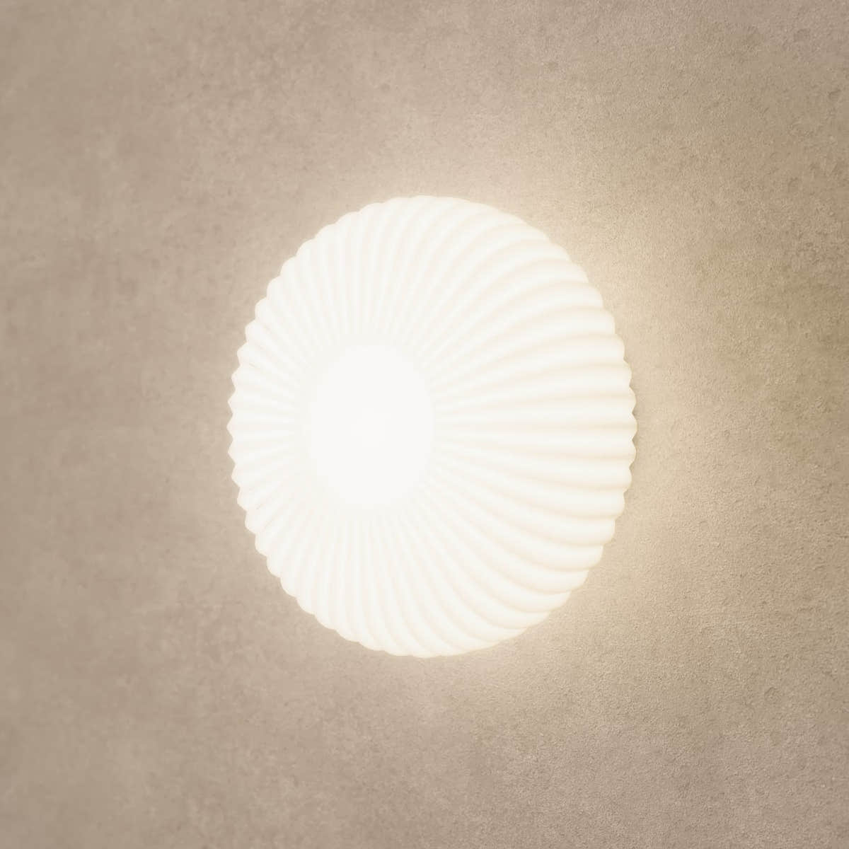 Dansani PLISSÉ Lampe Hvit Dansani Baderomsbelysning DA-190304850