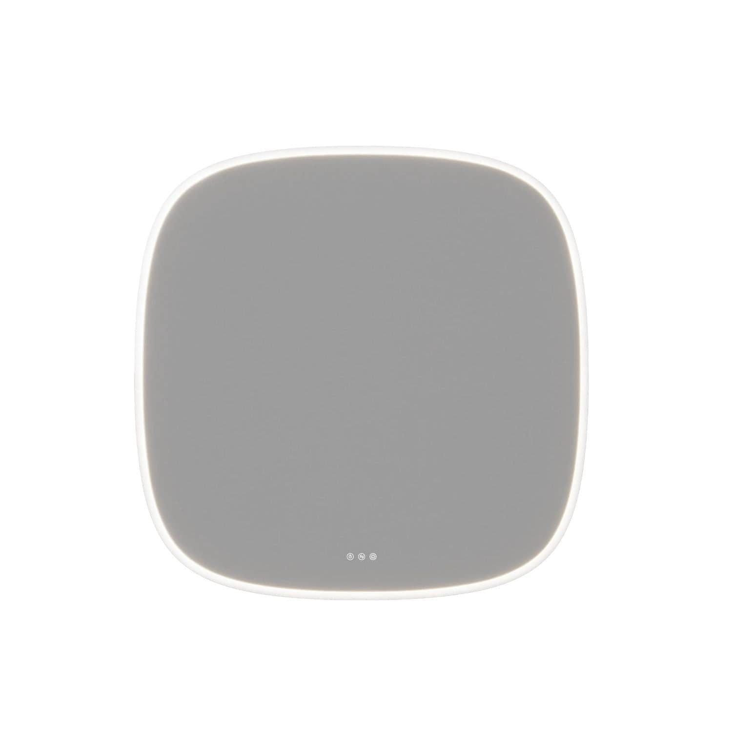 Dansani Squircle Speil med Lys og Lysstyring 80cm Dansani Baderomsspeil DA-96100