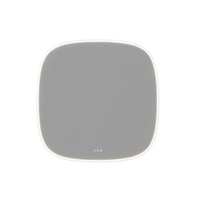 Dansani Squircle Speil med Lys og Lysstyring 80cm Dansani Baderomsspeil DA-96100