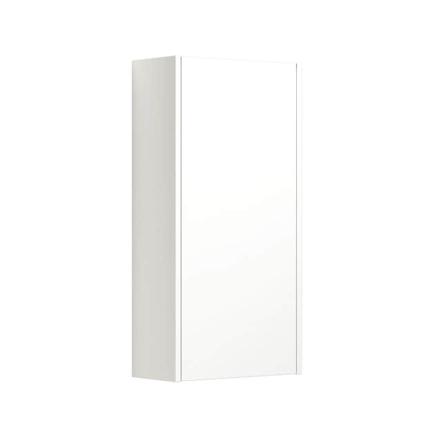 Dansani You Overskap 1 dør B40xH80xD19cm - Glatt Hvit matt / Høyre Dansani Sideskap bad DA-V49-1110