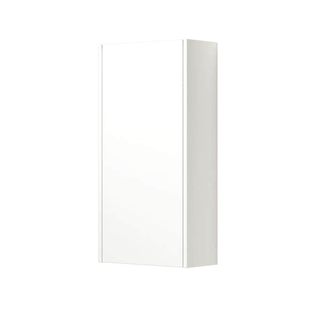 Dansani You Overskap 1 dør B40xH80xD19cm - Glatt Hvit matt / Venstre Dansani Sideskap bad DA-V49-1210