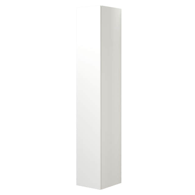 Dansani You Urban Glatt Høyskap Slim 1 dør Hvit matt / 30cm / Venstre hengslet Dansani Høyskap bad DA-V53-1210