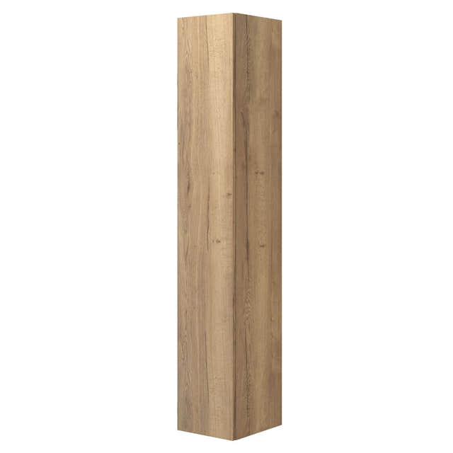 Dansani You Urban Glatt Høyskap Slim 1 dør Natur eik / 30cm / Venstre hengslet Dansani Høyskap bad DA-V53-1249