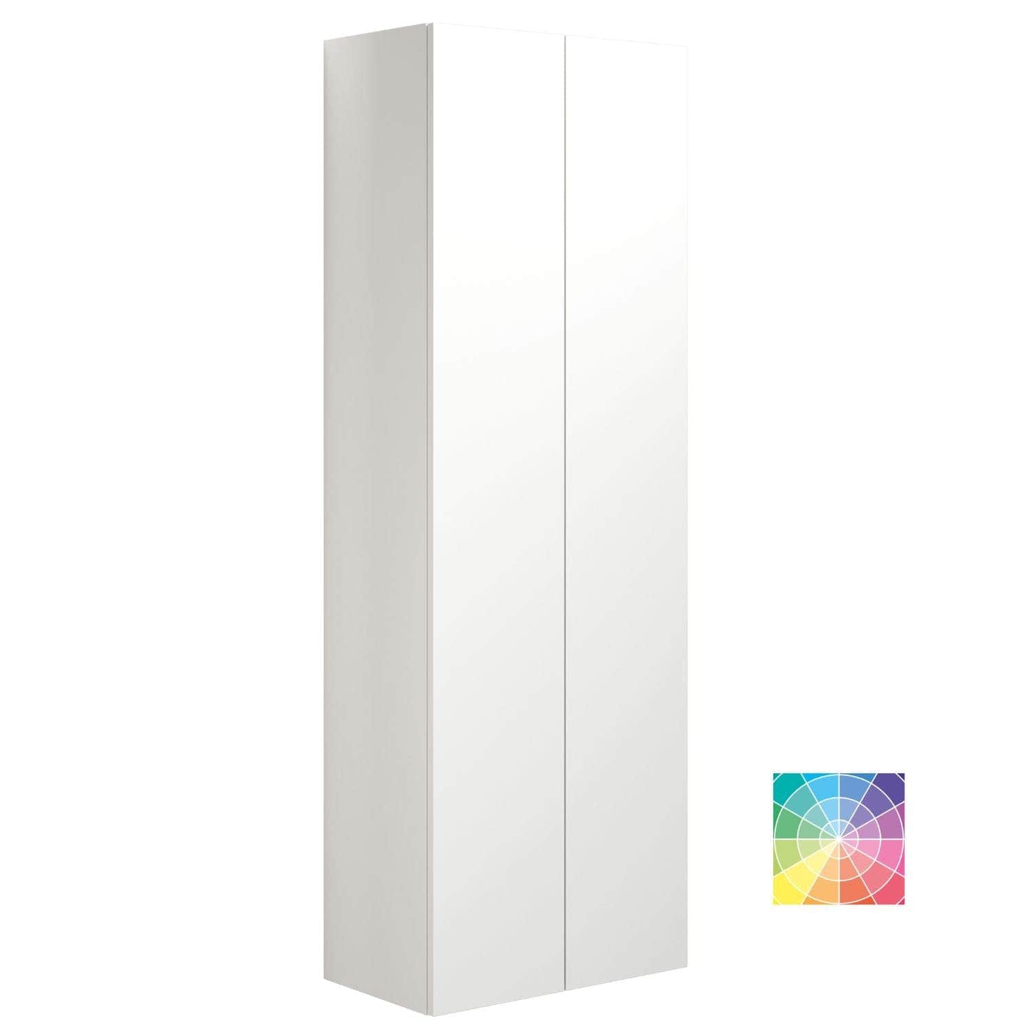 Dansani You Urban Glatt Høyskap Slim 2 dør NCS farge Dansani Høyskap bad DA-V55-1099