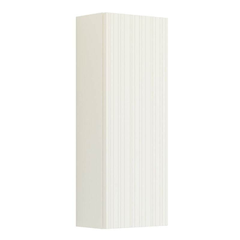 Dansani You Urban Riflet Overskap 1 dør Hvit matt / 30cm / Høyre hengslet Dansani Sideskap bad DA-V50-9110
