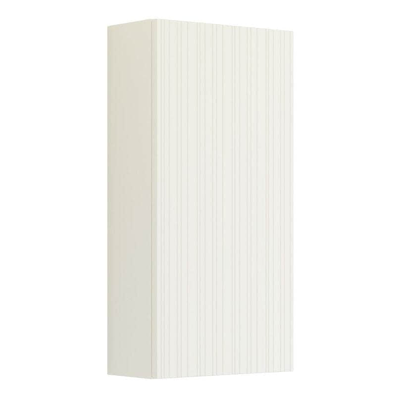 Dansani You Urban Riflet Overskap 1 dør Hvit matt / 40cm / Høyre hengslet Dansani Sideskap bad DA-V51-9110