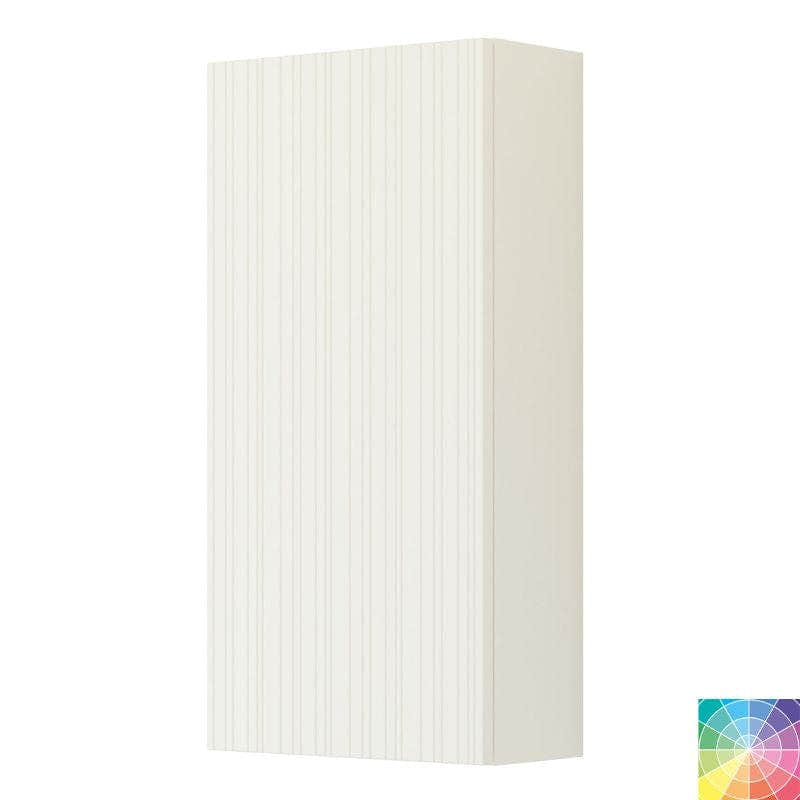 Dansani You Urban Riflet Overskap 1 dør NCS farge / 40cm / Venstre hengslet Dansani Sideskap bad DA-V51-9299