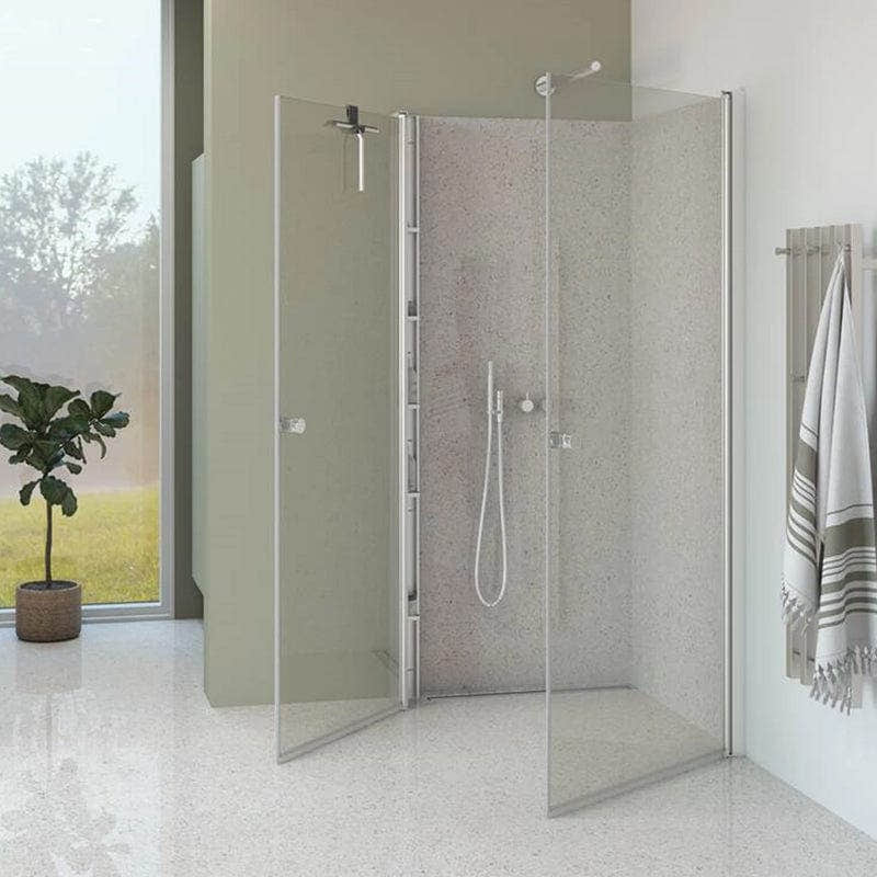 DansaniTower 200x10x10 cm, Dusjoppbevaring, 5 hyller Dansani Baderomshylle