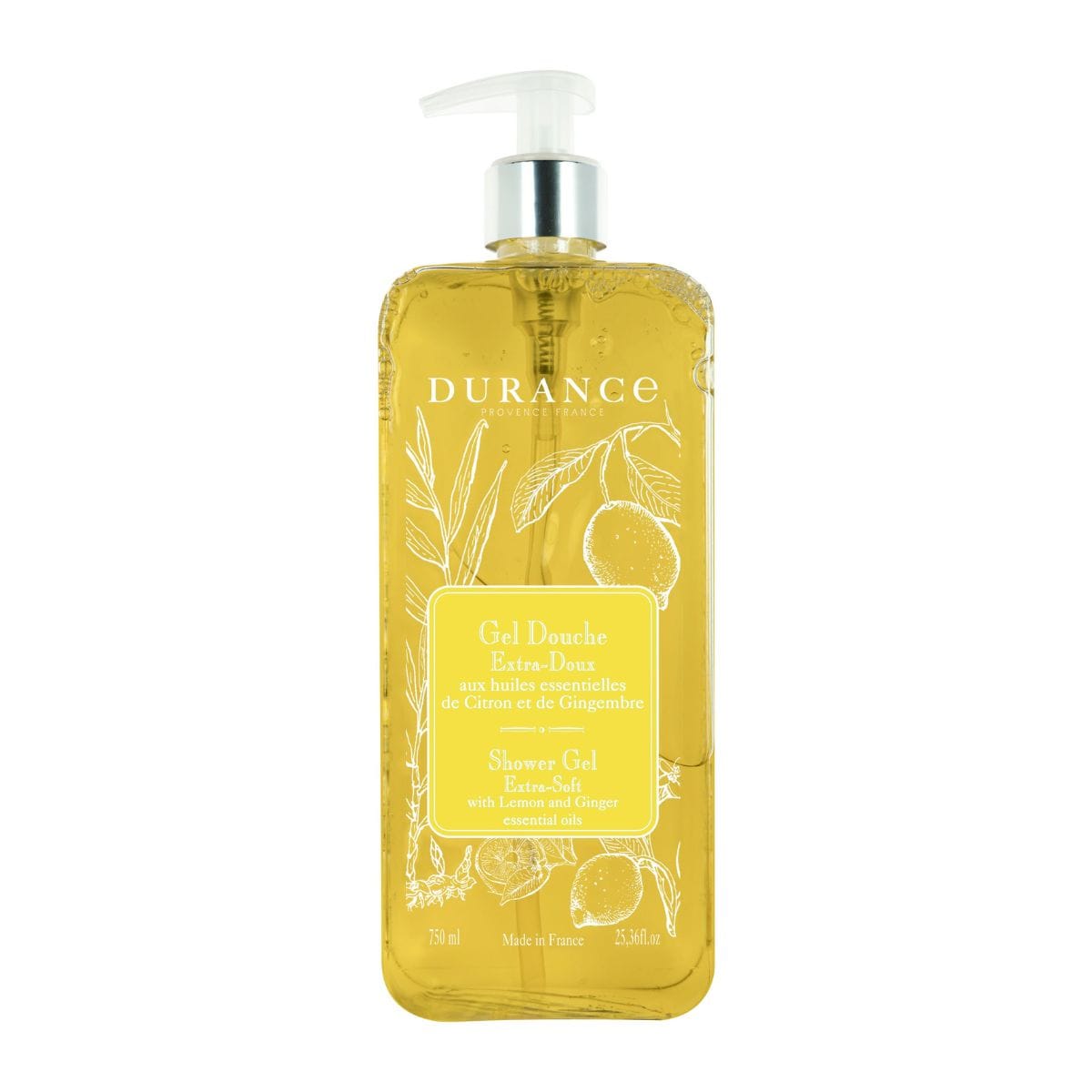 Durance Dusjgele 750ml Sitron ingær Durance Dusjgele TER-D140615