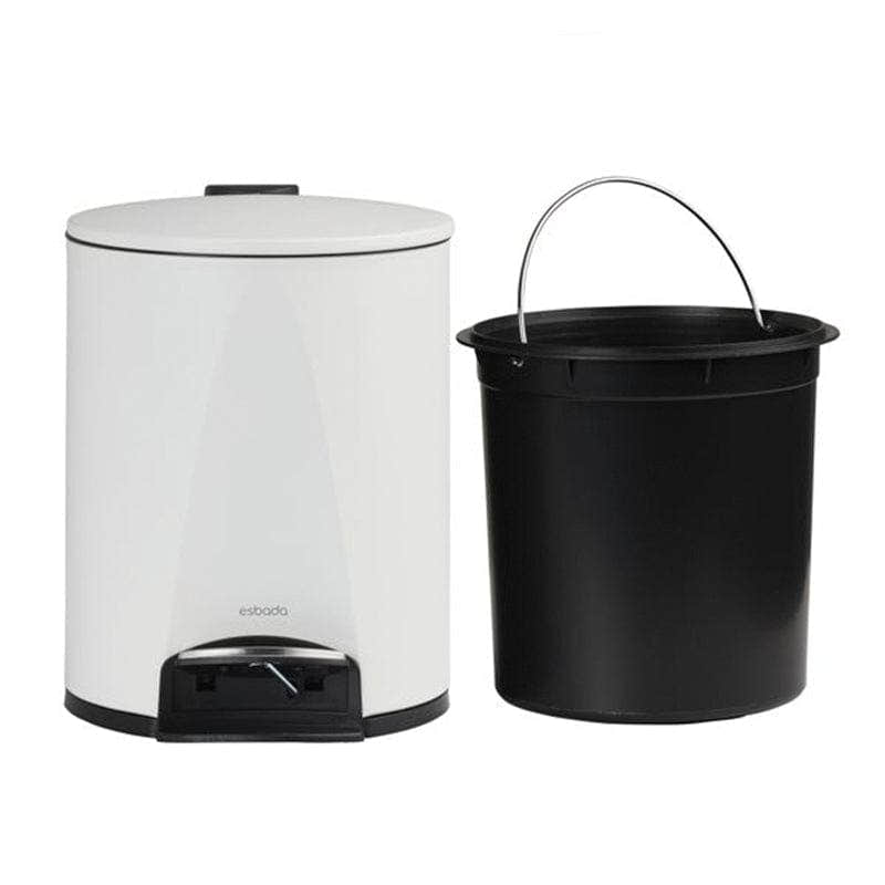 Esbada Pure pedalbøtte 5L Esbada Søppelbøtte