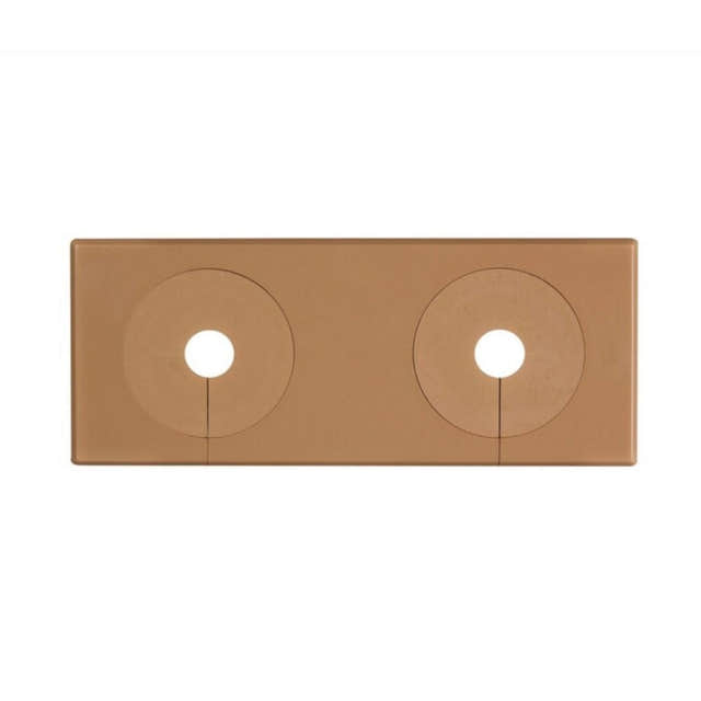 Faluplast Dekkskive Dobbel Selvklebende 60mm Brun Faluplast Tilbehør blandebatteri GRO-4516398