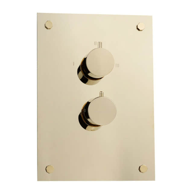 Fima Circolo Frontpanel Dusj Innbygging F4410 Champagne Fima Blandebatteri innbygging DAL-1426463