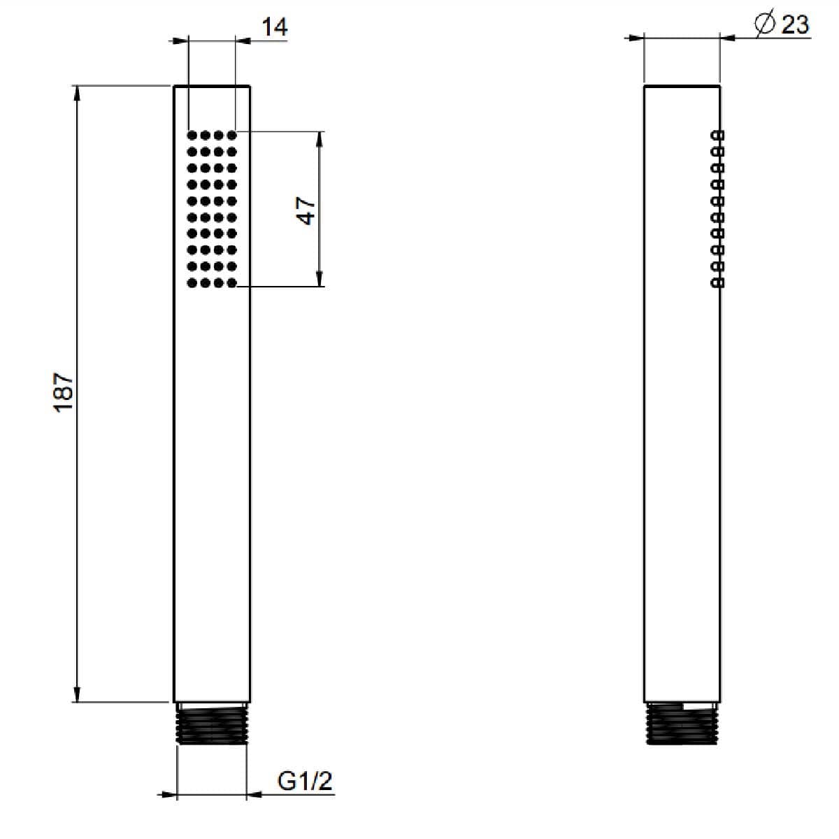 Fima Hånddusj Spillo Up F2067Otcr Fima Reservedel blandebatteri GRO-701869
