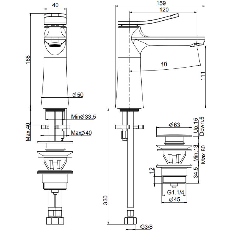 Fima Servantbatteri Flo F3801 Fima Servantbatteri
