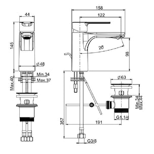 Fima Servantbatteri Mast F3131