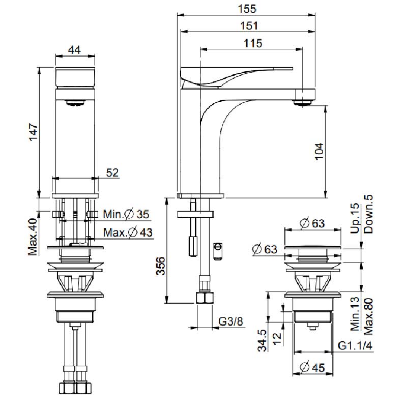 Fima Servantbatteri Quad II F3721 Fima Servantbatteri