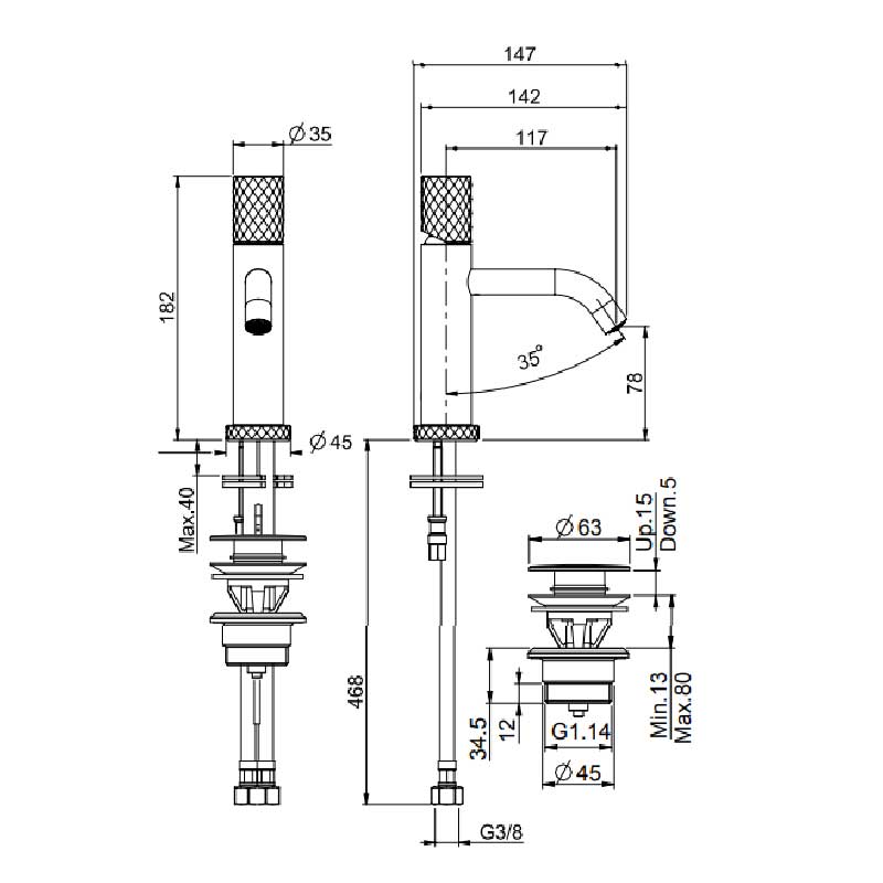 Fima Servantbatteri Spillo Tech XVG F3031 Fima Servantbatteri