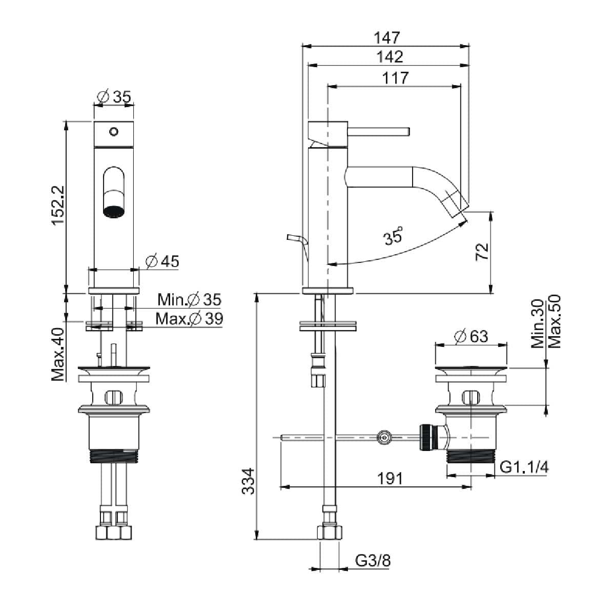 Fima Servantbatteri Spillo Up XS F3031 Fima Servantbatteri