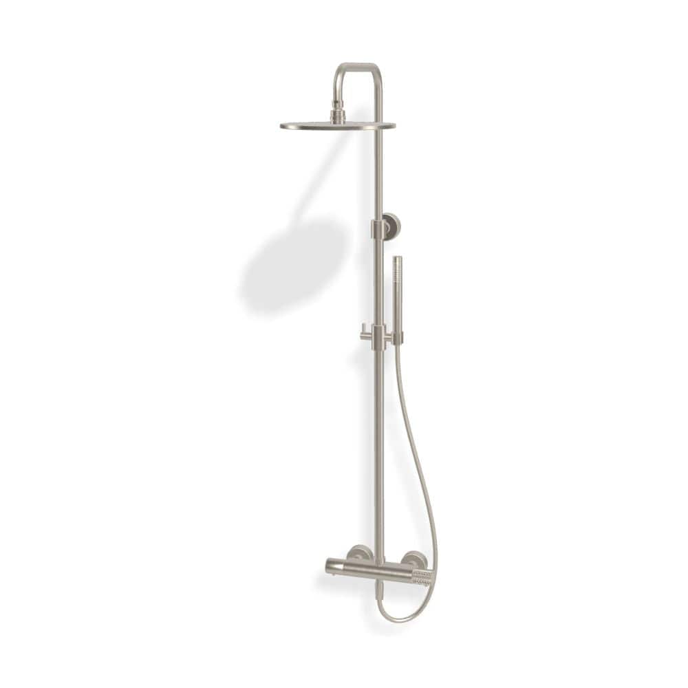 Fima Spillo Up F4285 Takdusj Ø25cm taksil Børstet nikkel Fima Takdusj DAL-1378300