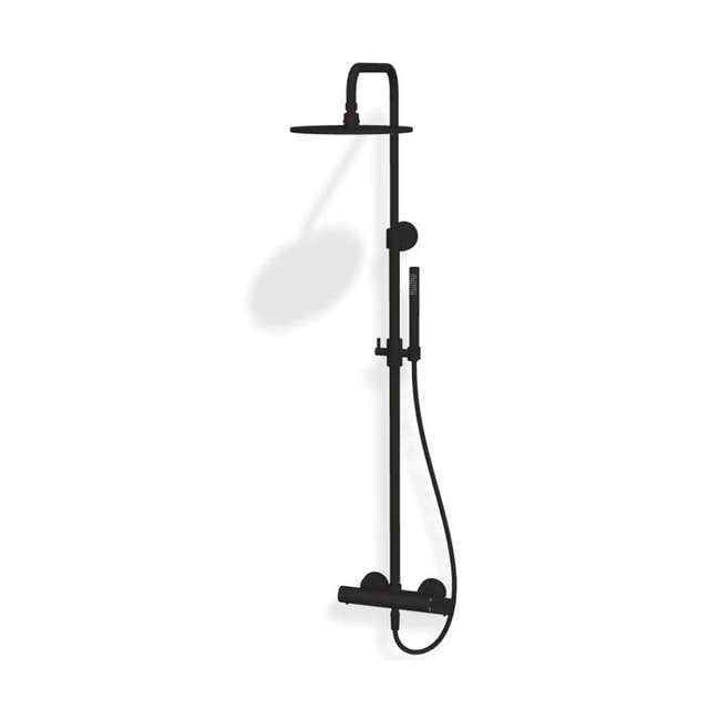 Fima Spillo Up F4285 Takdusj Ø25cm taksil Svart matt Fima Takdusj DAL-4404803