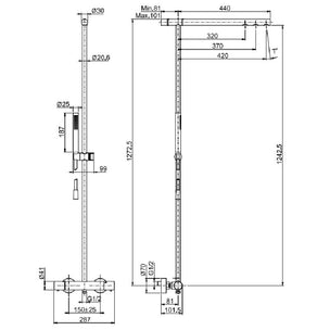 Fima Takdusj Switch F4925 med 3 dyser