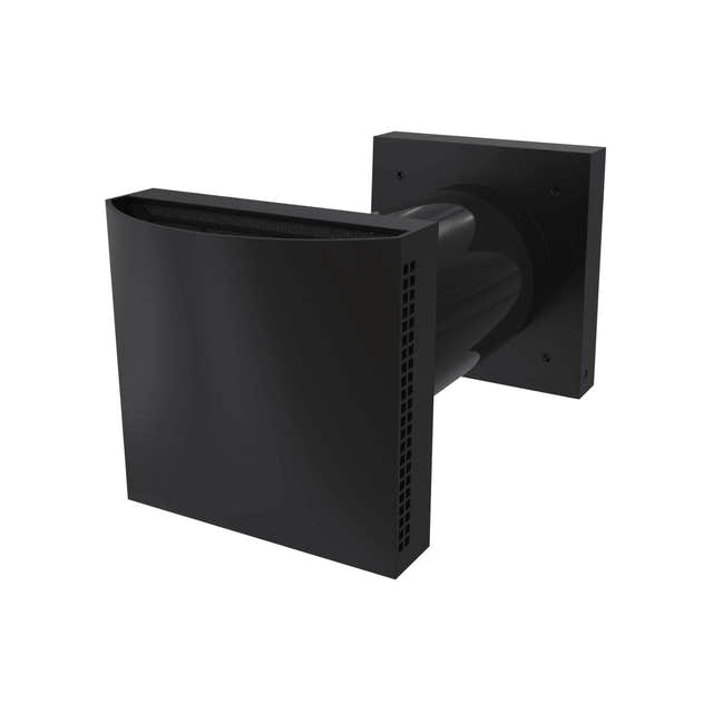 Flexit Aero Friskluftsventil Svart / Ø125mm Flexit FL-119839