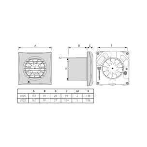 Flexit Classic Eco Baderomsvifte