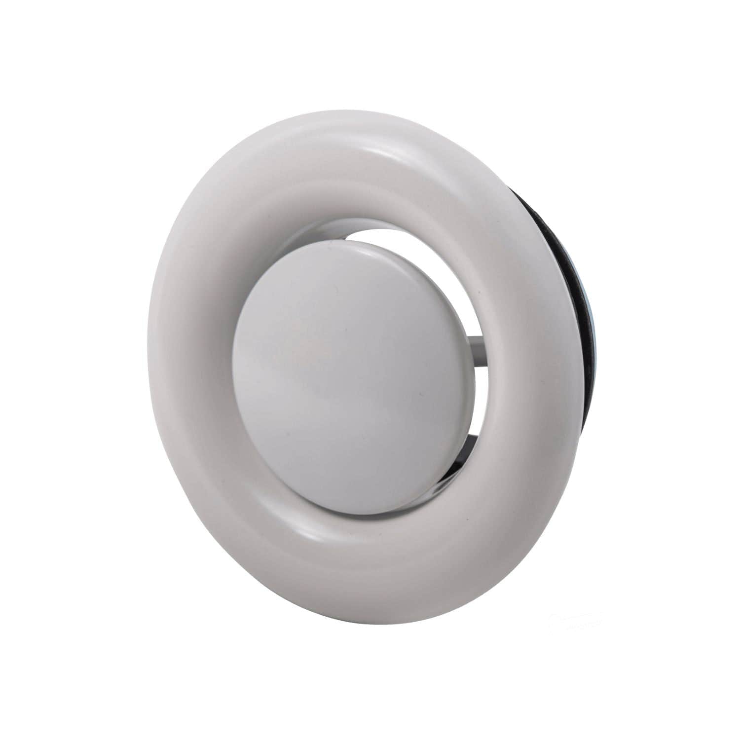 Flexit EAN Avtrekksventil med Ventilfeste Hvit / Ø100mm Flexit FL-09711