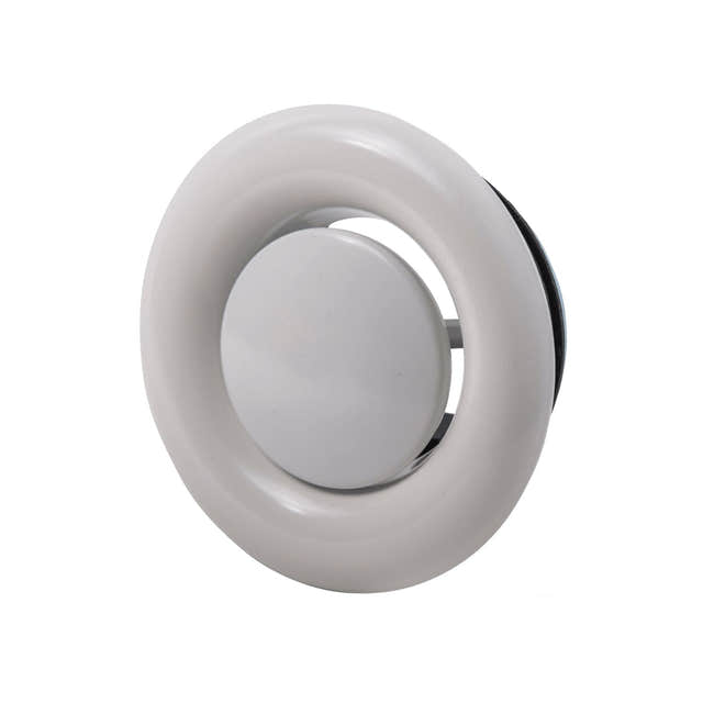 Flexit EAN Avtrekksventil med Ventilfeste Hvit / Ø100mm Flexit FL-09711