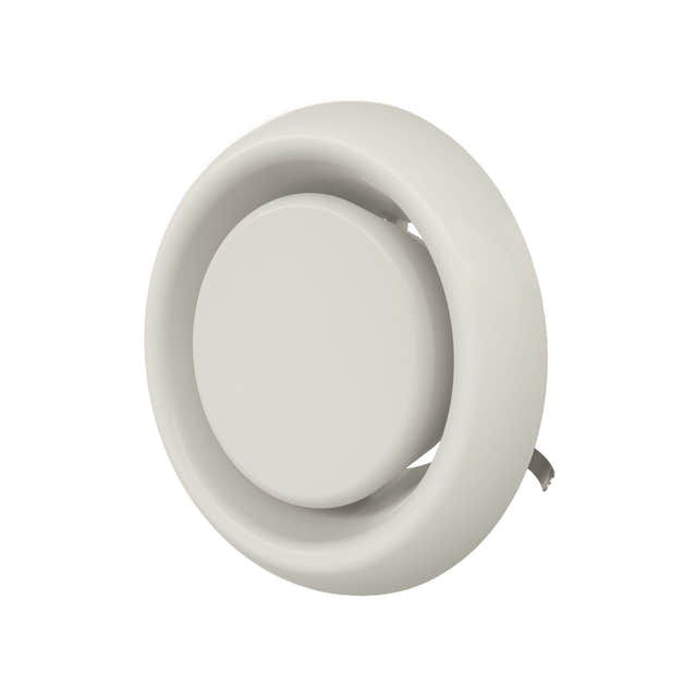 Flexit EAN Plast Avtrekksventil Hvit / Ø125mm Flexit FL-02705