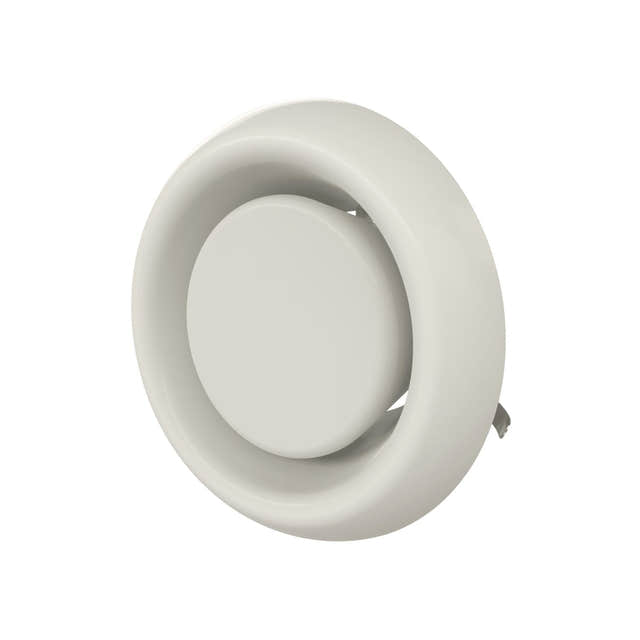 Flexit EAN Plast Avtrekksventil Hvit / Ø80mm Flexit FL-02701