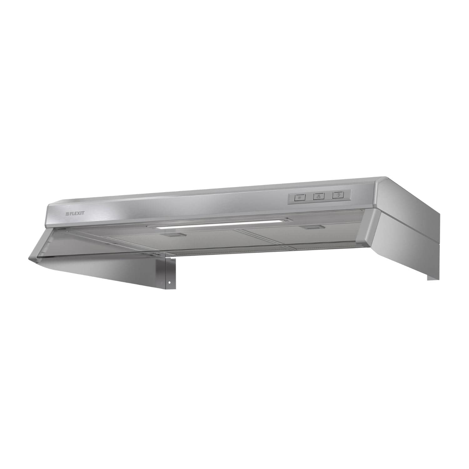 Flexit Facet E/F Kjøkkenvifte Rustfritt stål / 60cm Flexit Kjøkkenvifte FL-118690