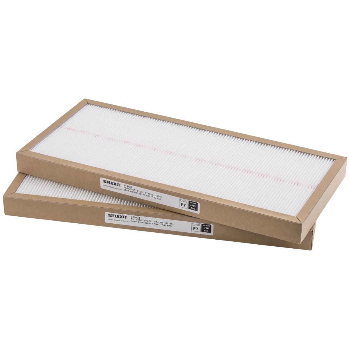 Flexit Filtersett F7 UNI3 Flexit Tilbehør ventilasjon FL-110716