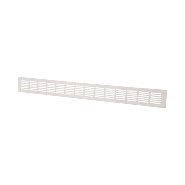 Flexit Metall Overstrømningsrist Hvit / 600x60mm Flexit FL-117139