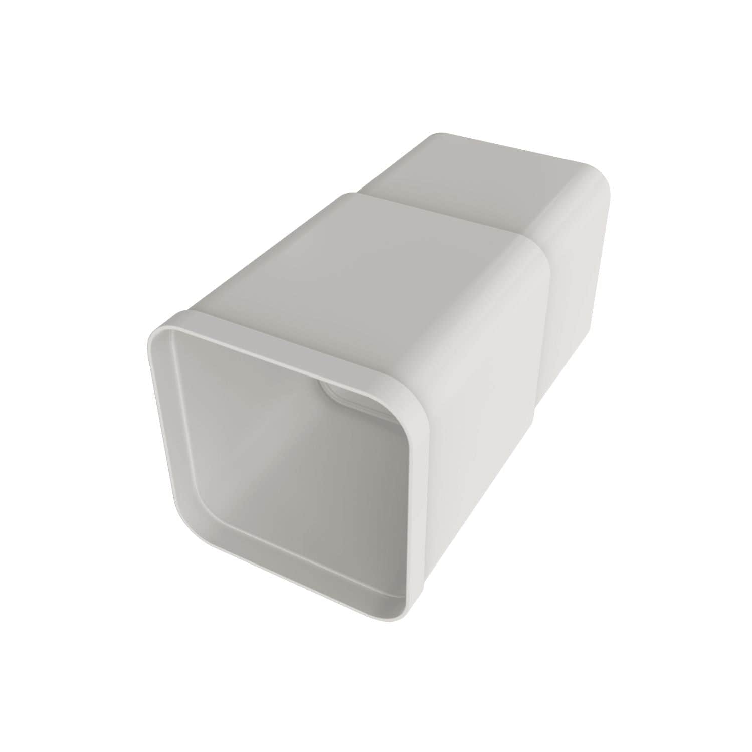 Flexit Plast Teleskopkanal Hvit / 100x100mm Flexit FL-02160