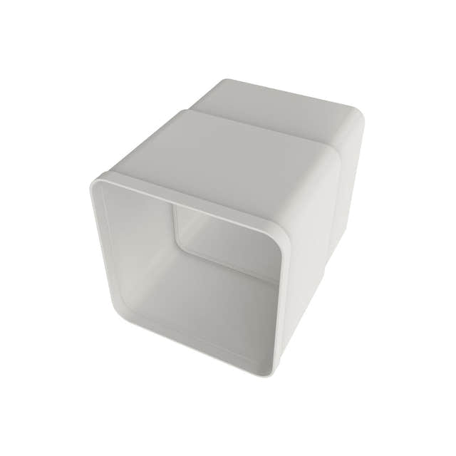Flexit Plast Teleskopkanal Hvit / 150x150mm Flexit FL-02164