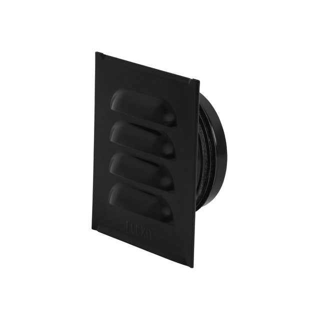 Flexit Sjalusirist med Nippel og Pakning Svart / Ø100mm Flexit FL-118517