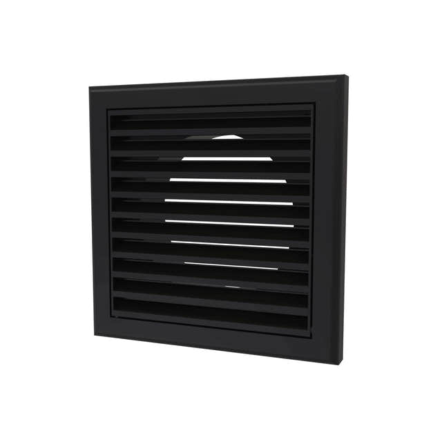 Flexit Sjalusirist med Rund Stuss Svart / Ø100mm Flexit Baderomsvifte FL-119790
