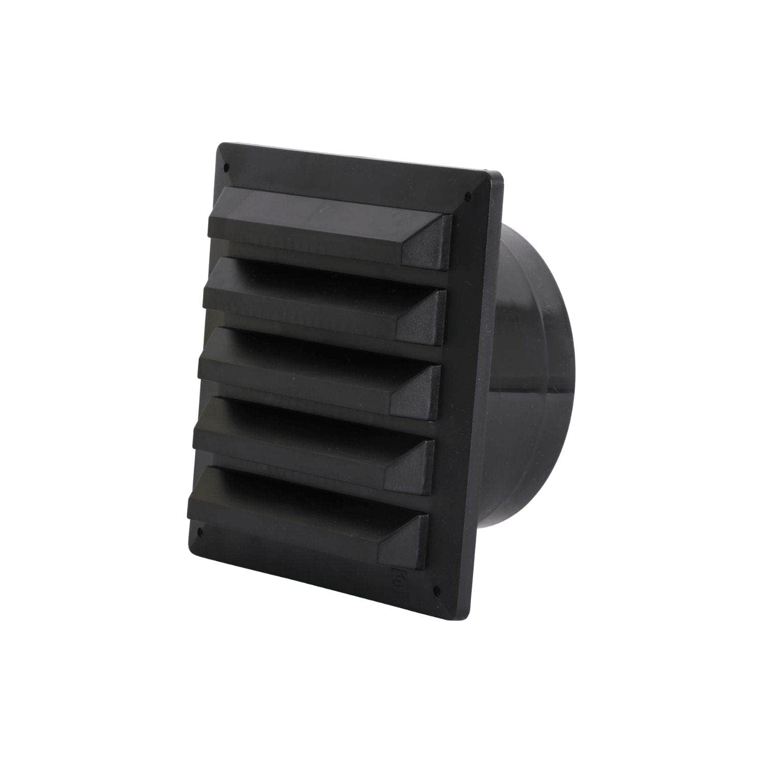 Flexit Sjalusirist Plast med Rund Stuss Svart / Ø100mm Flexit FL-117144