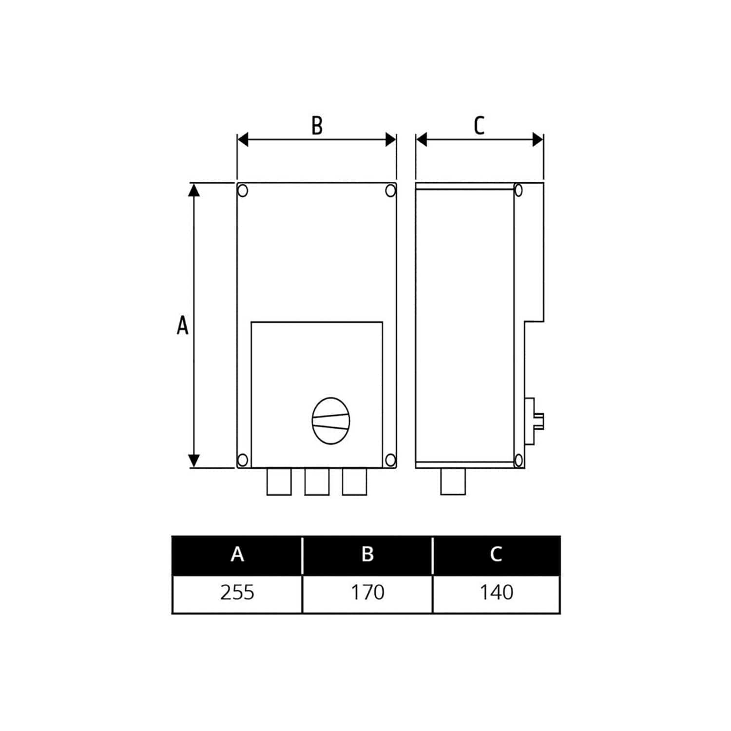 Flexit TEM 035 Trafo 035 TEM Flexit Avtrekksvifte FL-114723