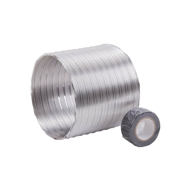 Flexit Veggjennomføring Aluminium / 125mm Flexit Baderomsvifte FL-09121