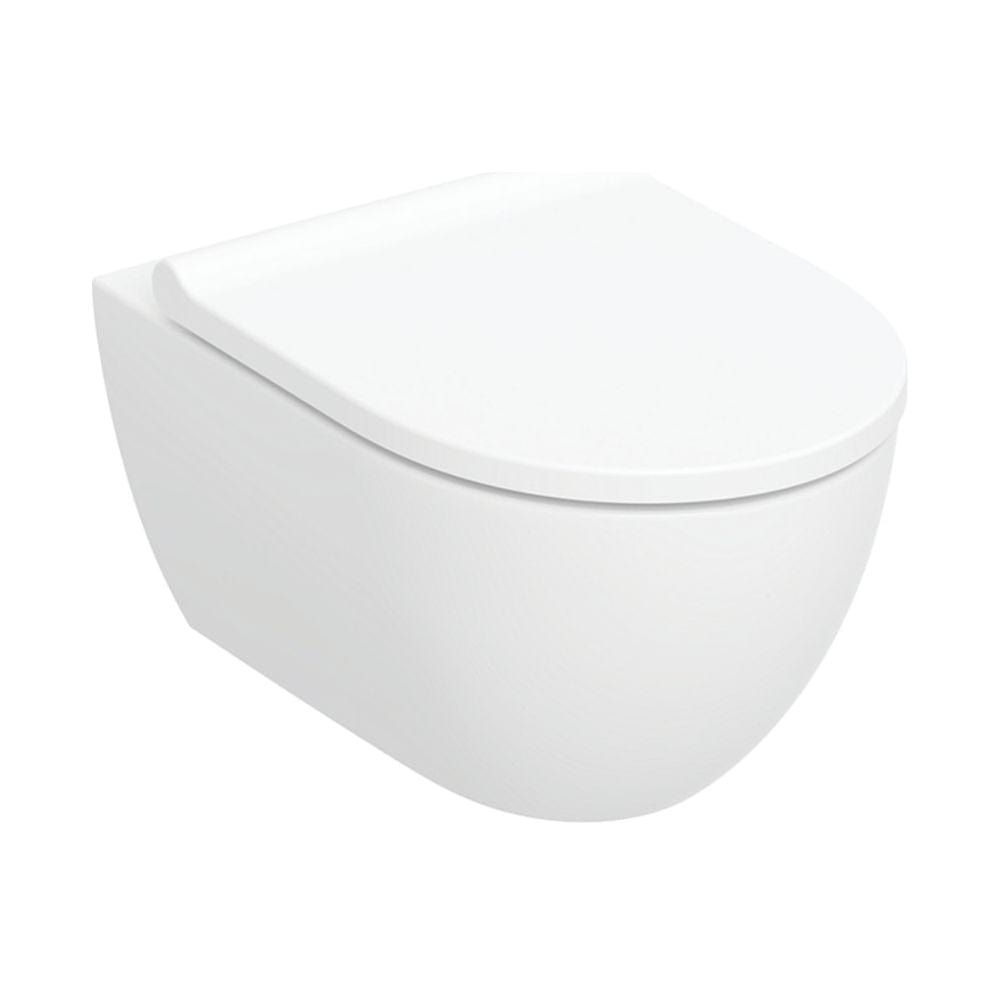 Geberit Acanto TurboFlush Rimfree Vegghengt toalett Hvit Geberit Vegghengt toalett GRO-6123001