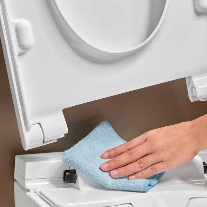 Geberit AquaClean Alba Dusjtoalett - vegghengt Hvit Geberit Dusjtoalett GRO-6166244
