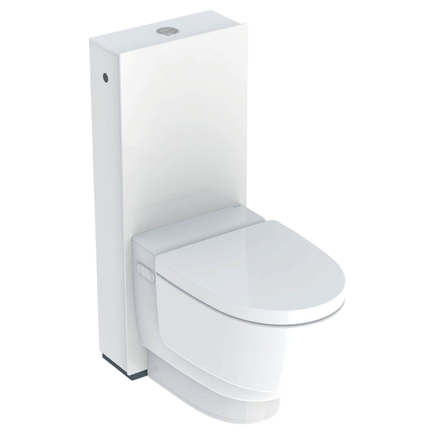Geberit AquaClean Mera Classic Gulvstående dusjtoalett Glass hvit Geberit Dusjtoalett GE-1387228