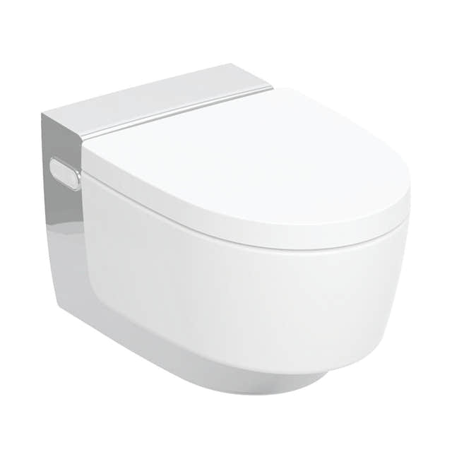 Geberit AquaClean Mera Classic Vegghengt toalett Krom Geberit Dusjtoalett GE-1387219