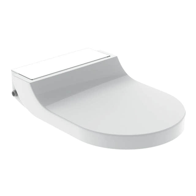 Geberit AquaClean Tuma Comfort Toalettsete Glass hvit Geberit Toalettsete GE-1387230